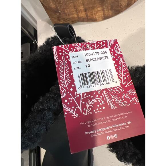 NWT Muk Luks size 10 women’s Norway Wedge boots bootie - Picture 3 of 4